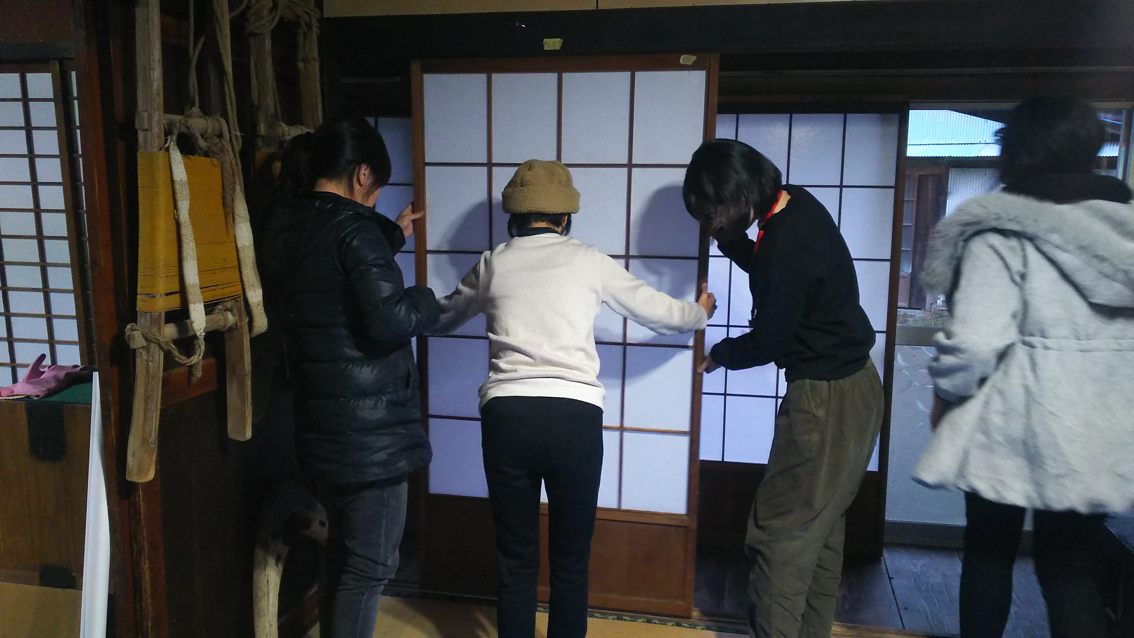24 障子の張替えワークショップ3