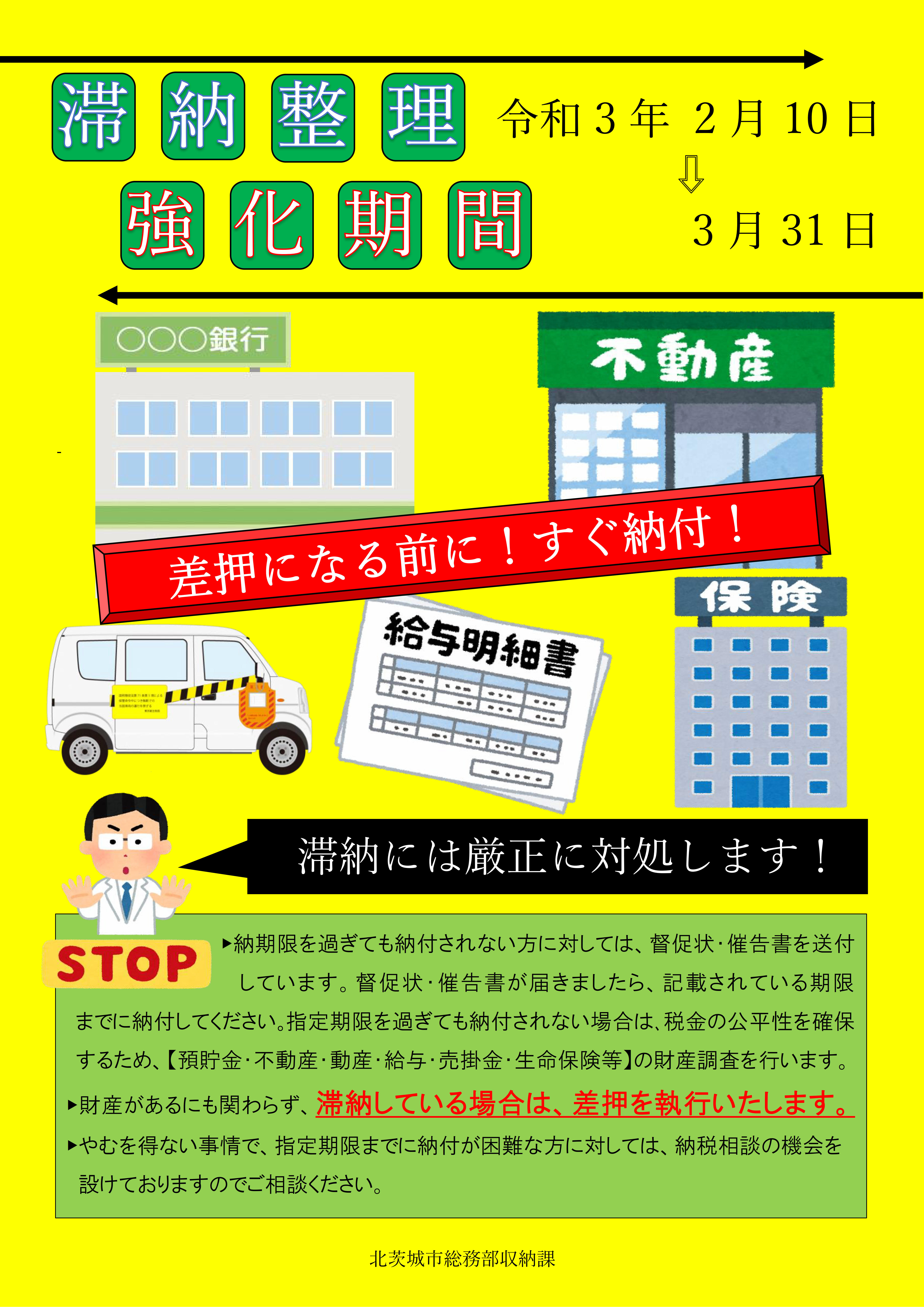 滞納整理強化期間